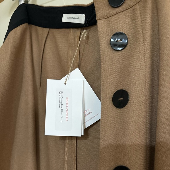 Beatrice Valenzuela Wool Patrona Skirt - Picture 3 of 4